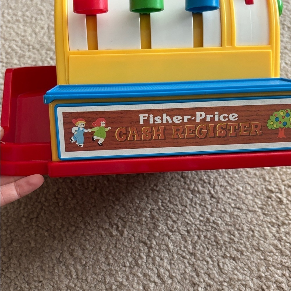 Fisher-Price Cash Register Toy Vintage remake - Picture 6 of 6